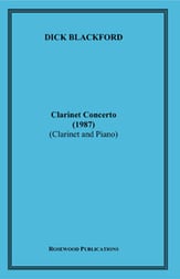 CONCERTO CLARINET AND PIANO cover